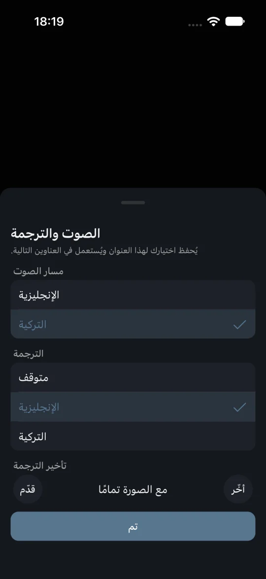 الصوت والترجمة