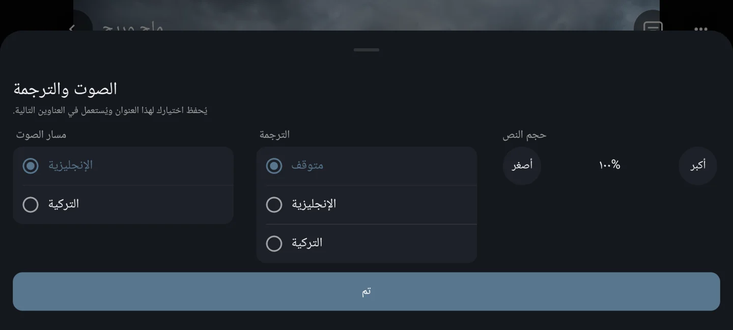 الصوت والترجمة