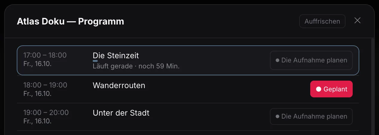 Programmführer