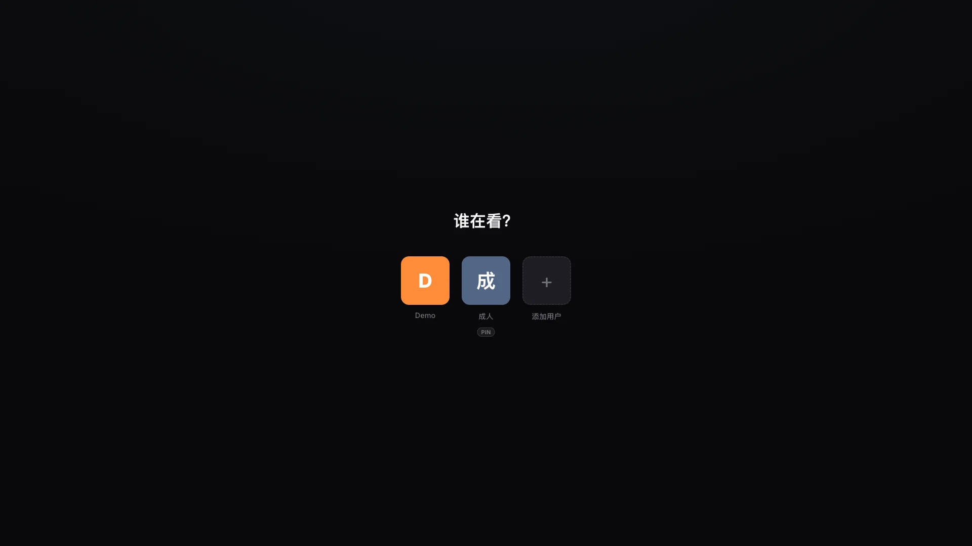 个人资料与 PIN