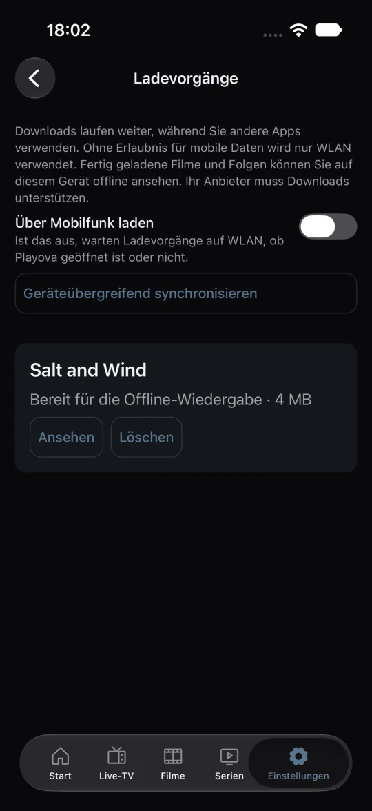 Offline ansehen
