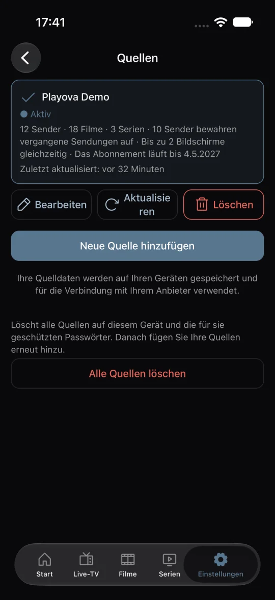 Mehrere Quellen