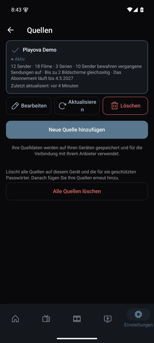 Mehrere Quellen