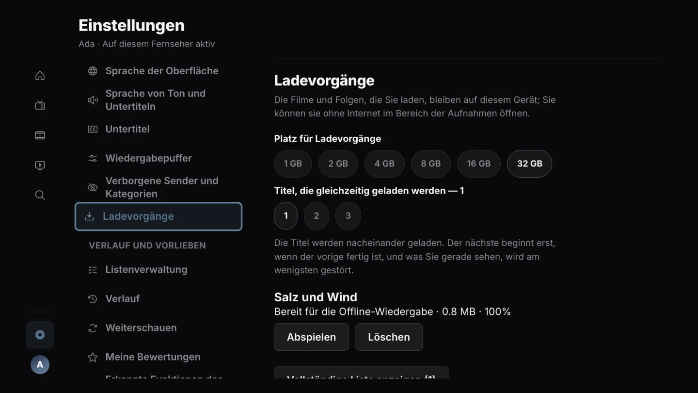Offline ansehen