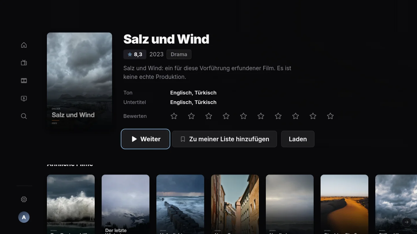 Dort weiterschauen, wo Sie aufgehört haben