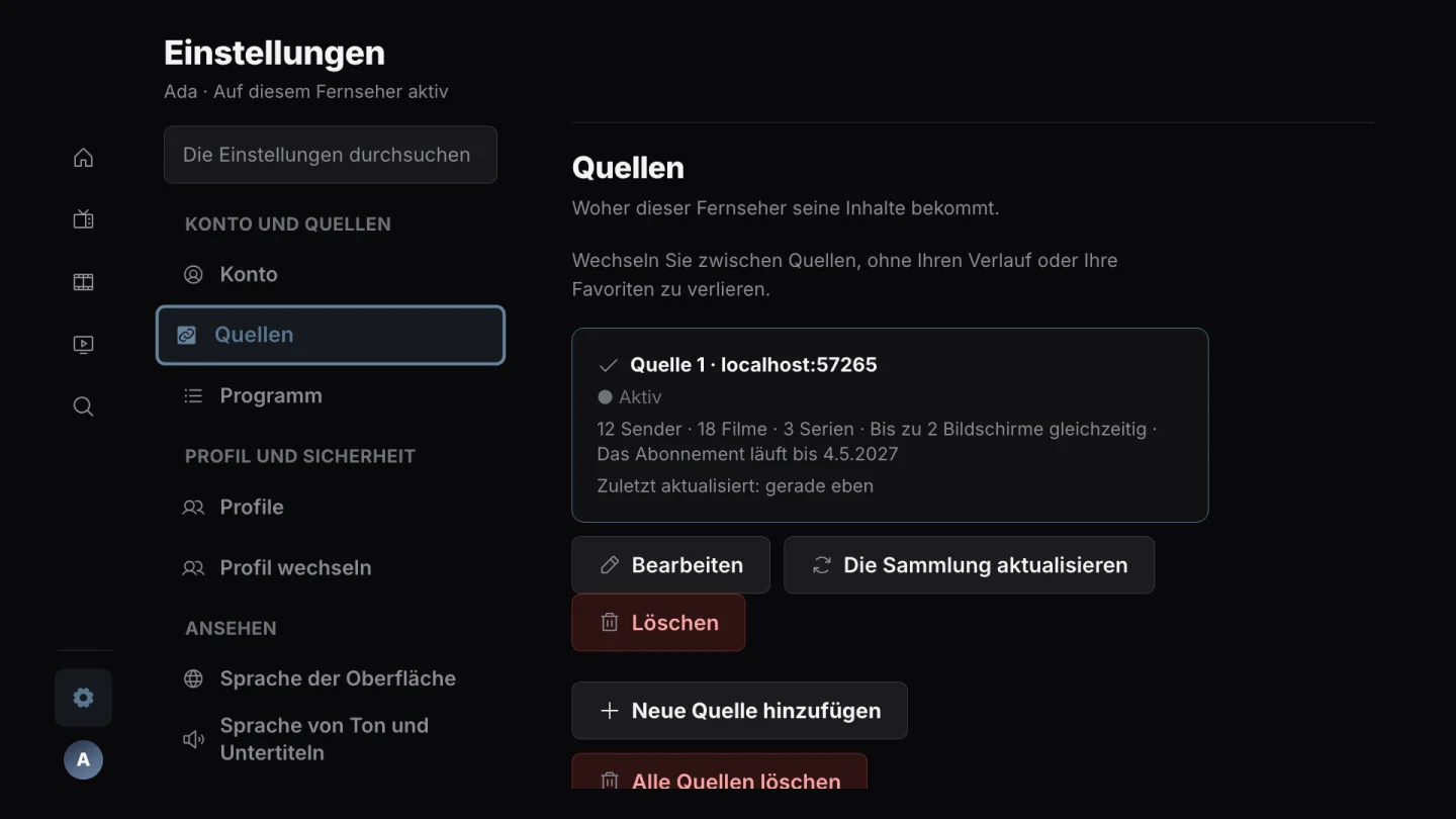 Mehrere Quellen