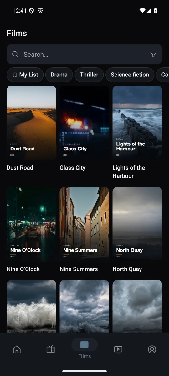 Your film library