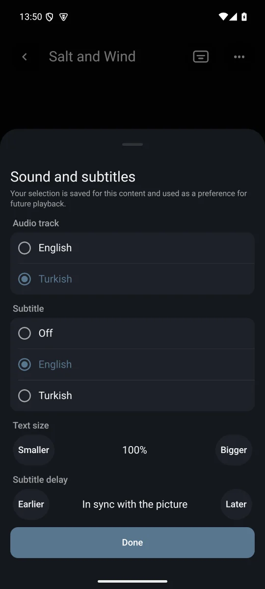 Choose how you hear and read.
