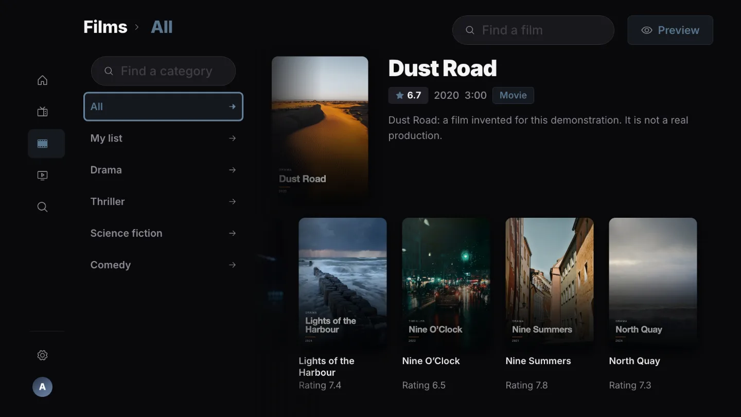Your film library