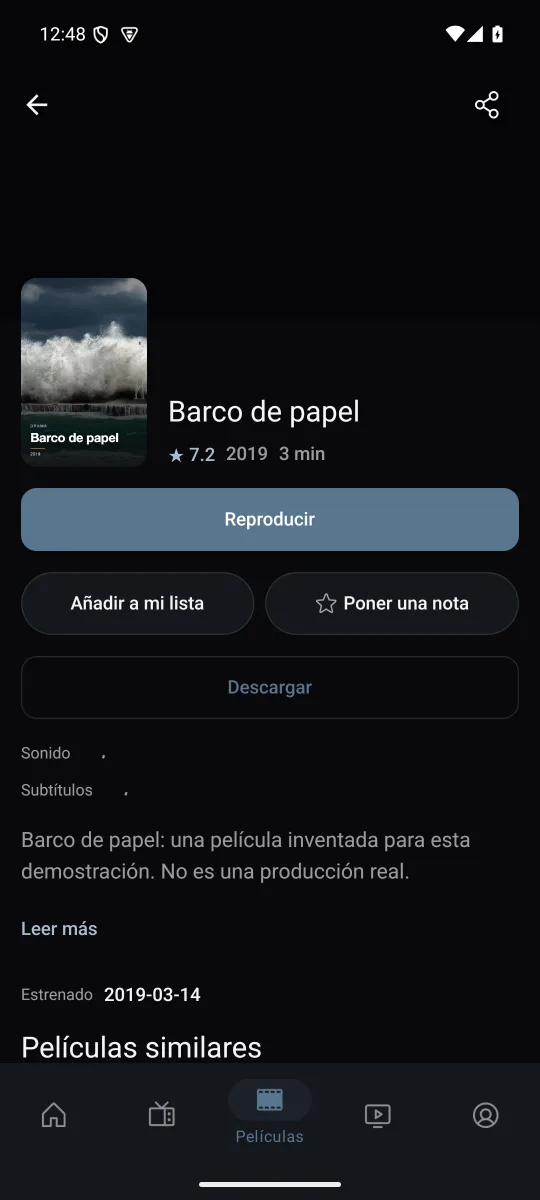 Series y Mi lista