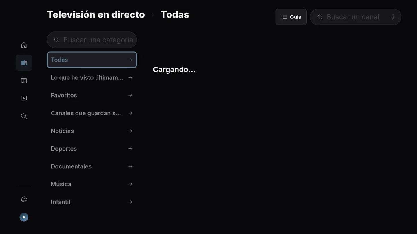 Televisión en directo