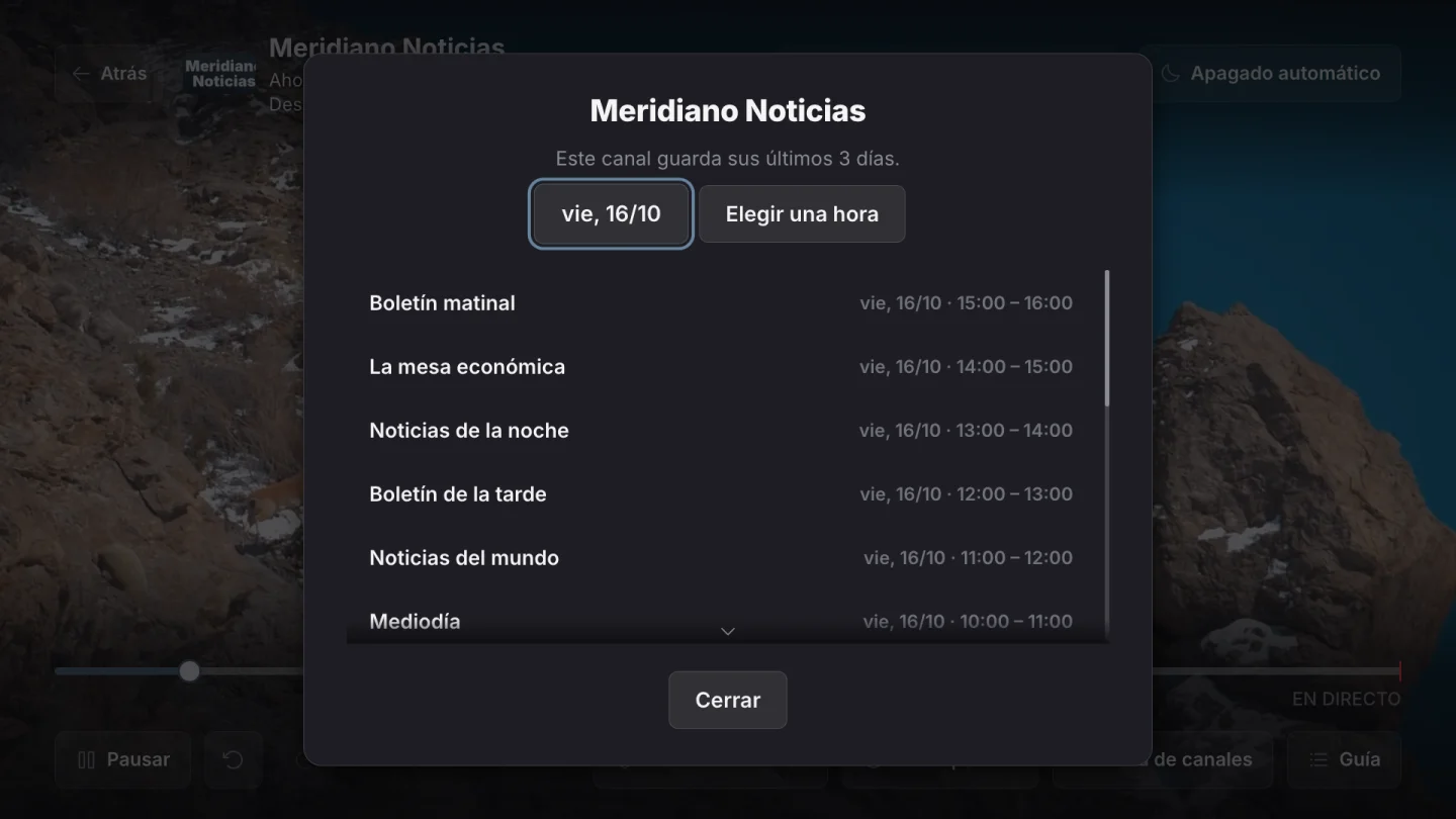 TV a la carta
