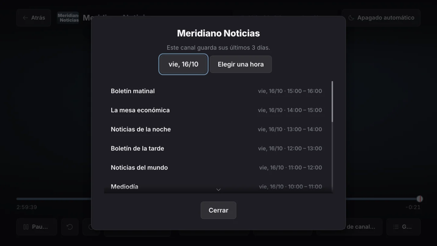 TV a la carta