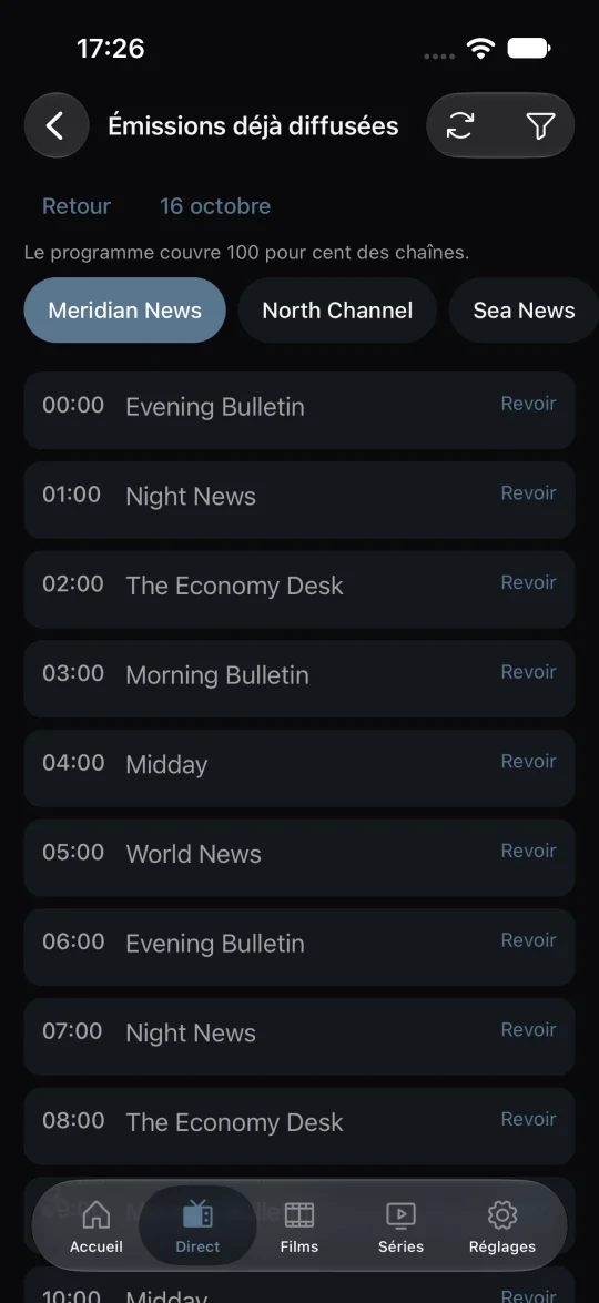 Télévision de rattrapage