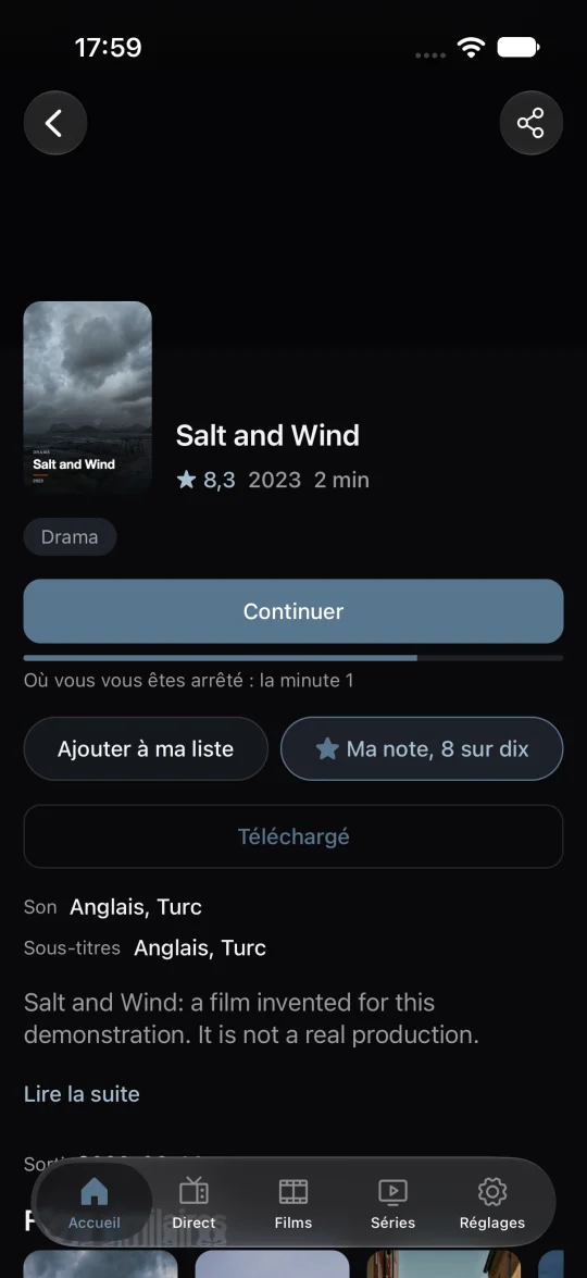 Reprenez là où vous vous êtes arrêté