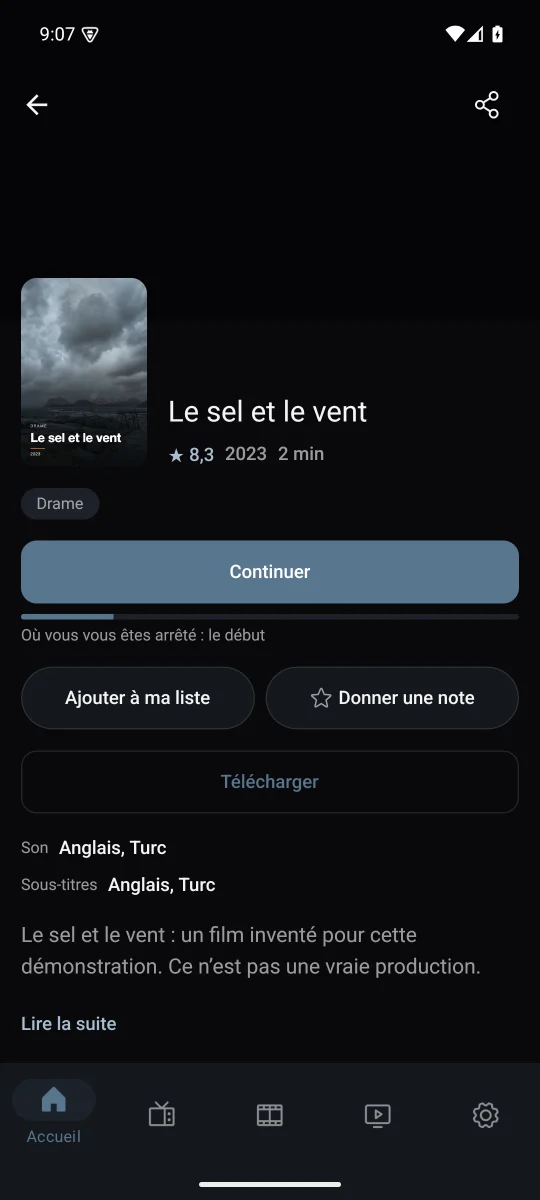 Reprenez là où vous vous êtes arrêté