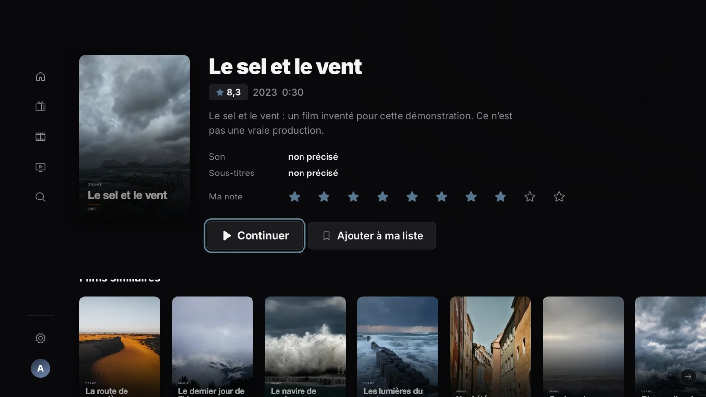 Reprenez là où vous vous êtes arrêté