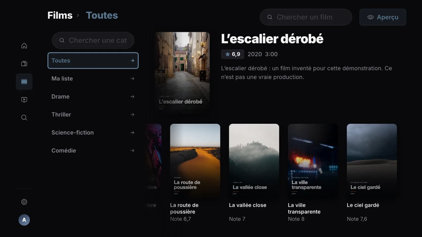 Films et séries