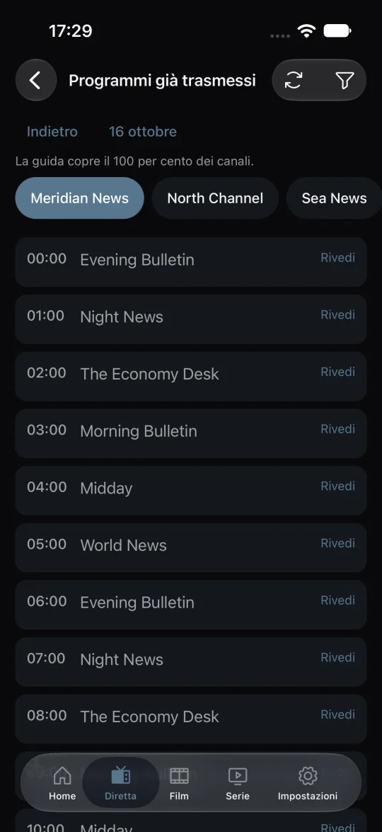 TV on demand