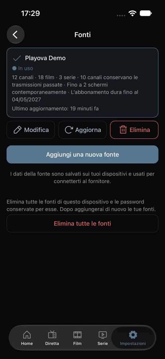 Più fonti