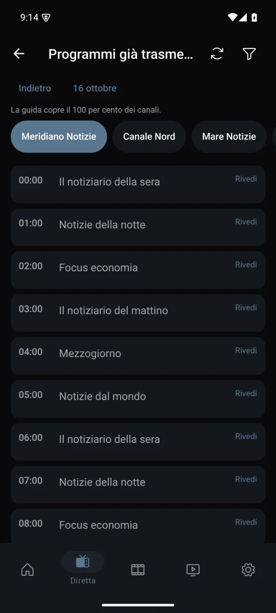 TV on demand
