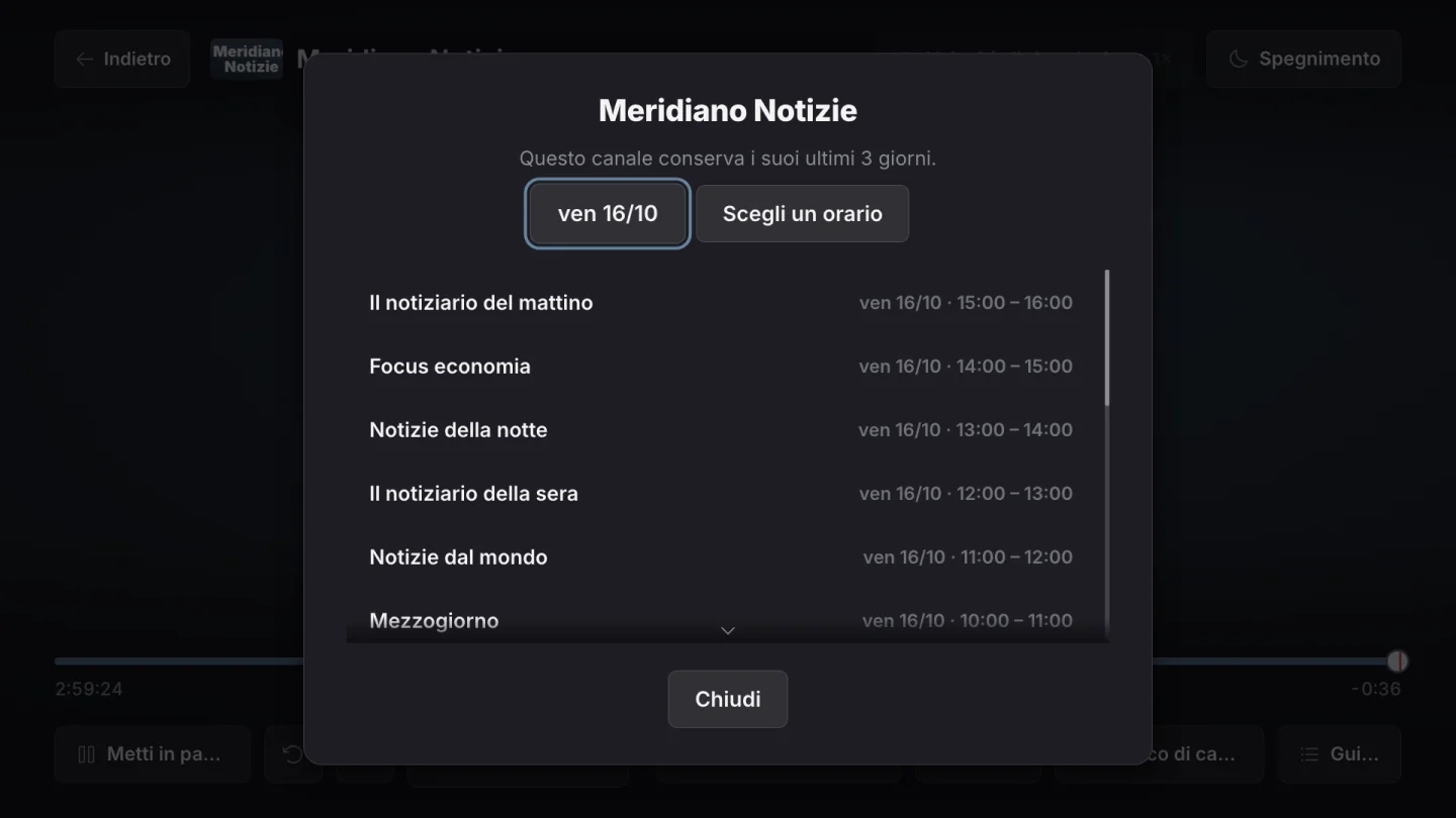 TV on demand
