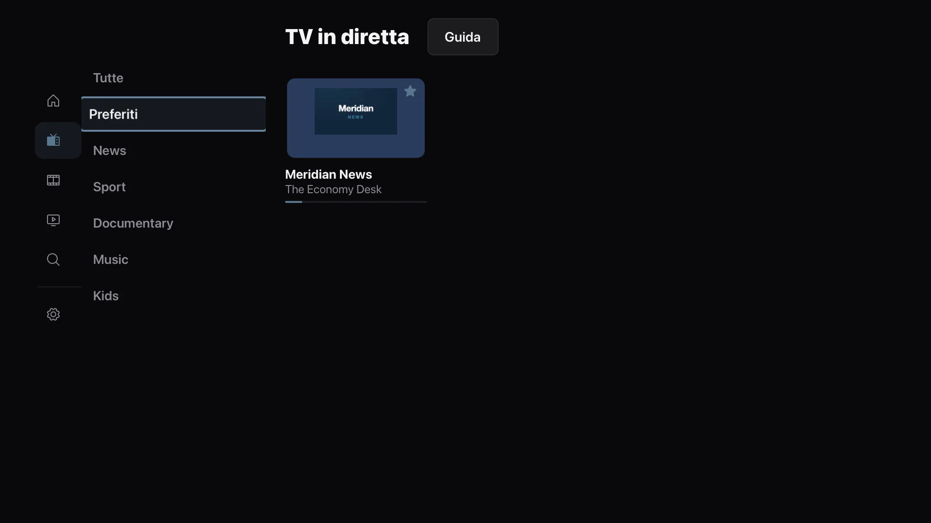 Canali preferiti
