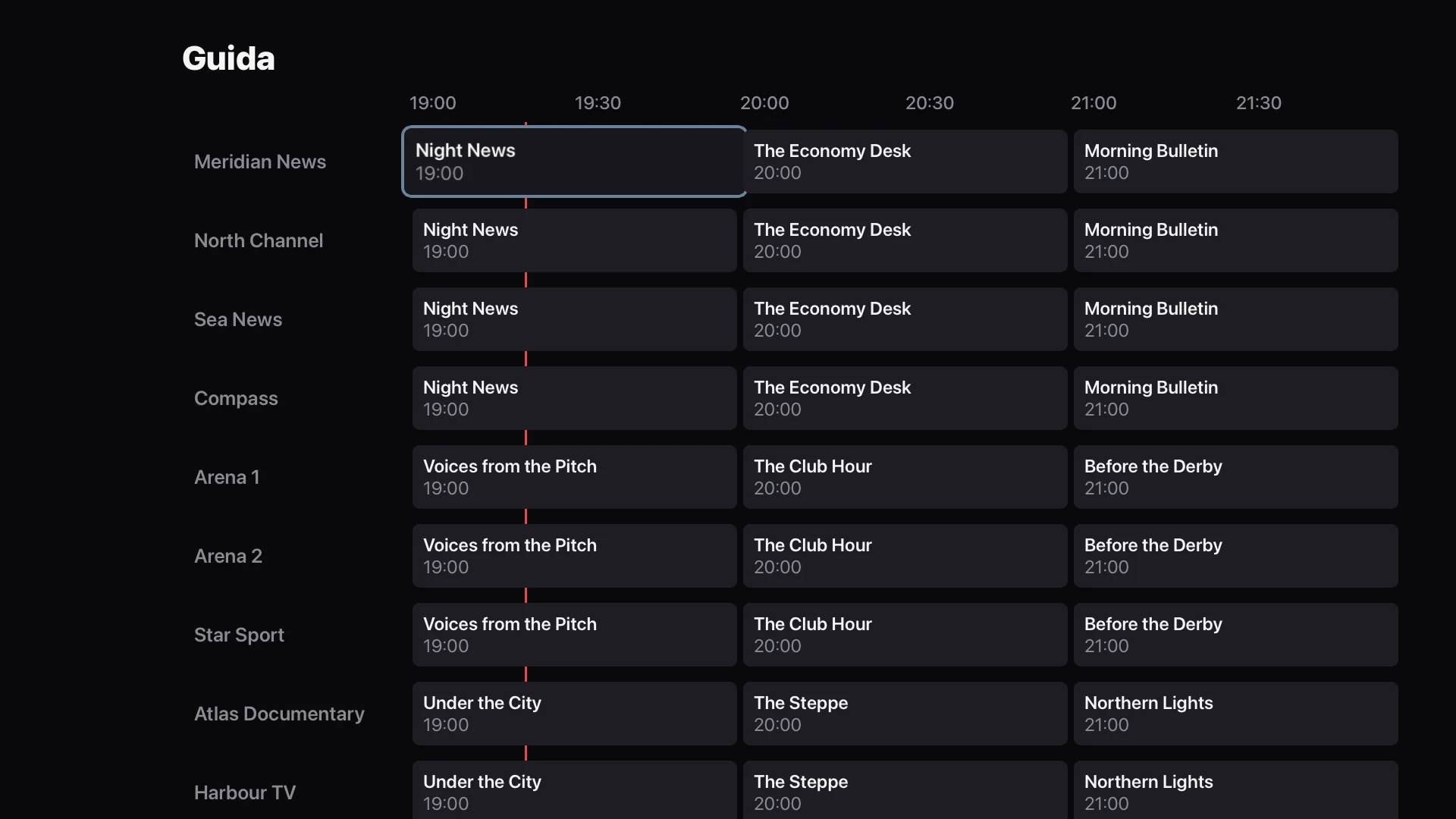 Guida TV