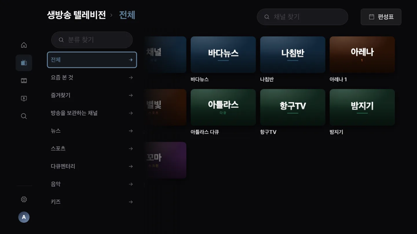 실시간 TV