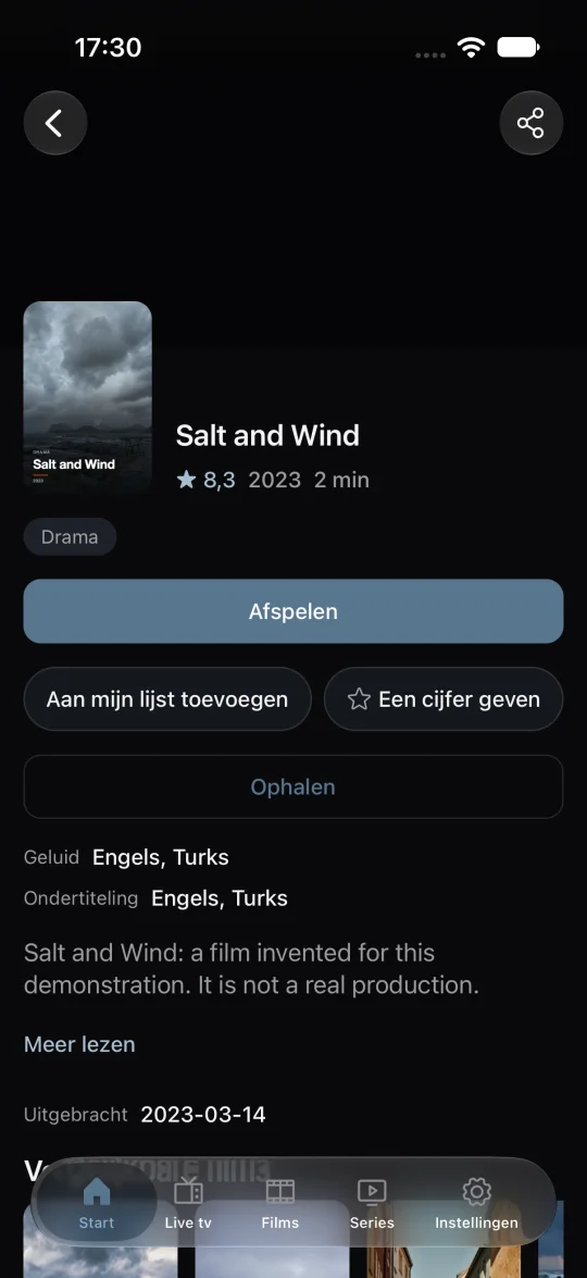 Series en Mijn lijst