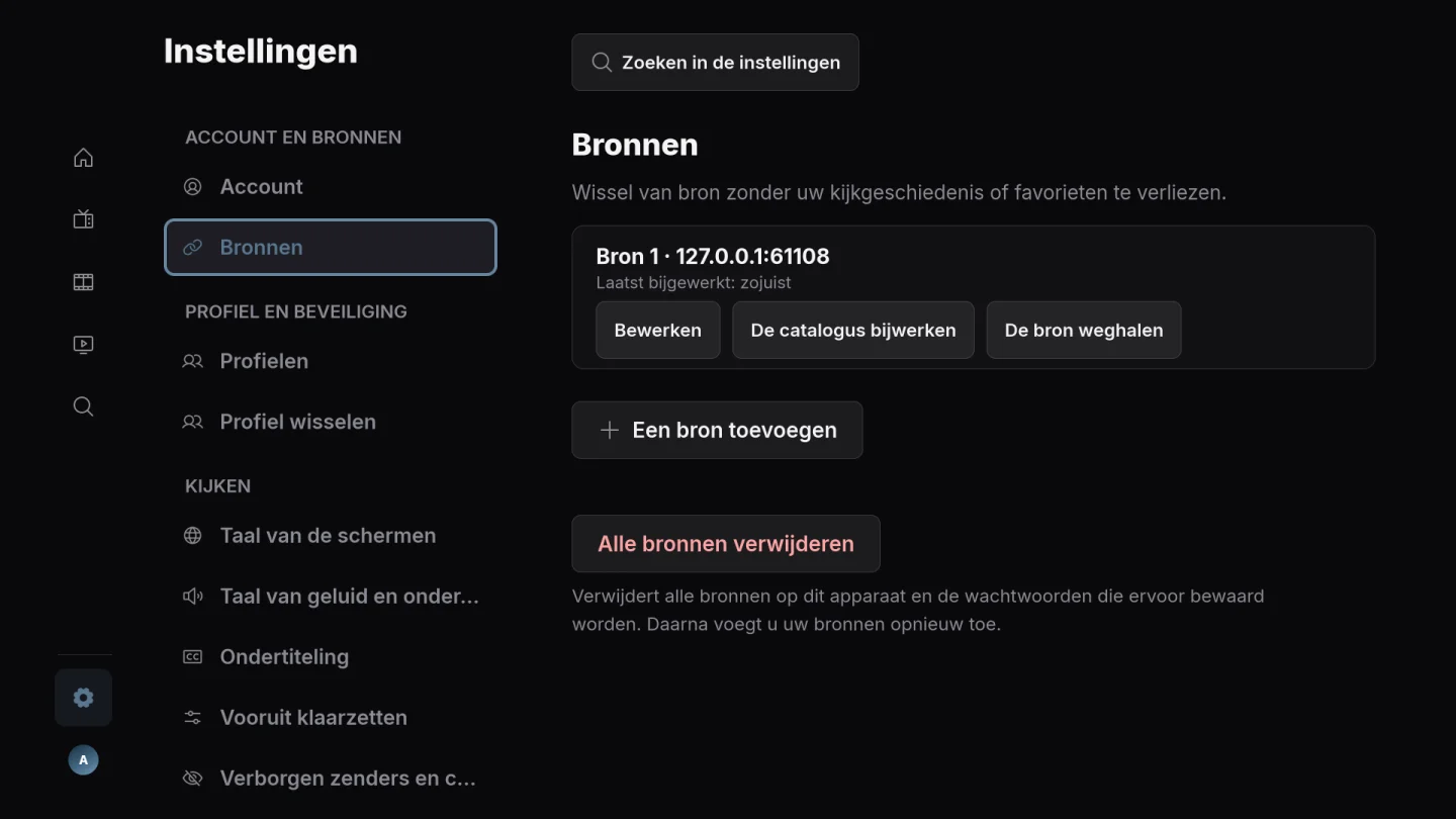 Meerdere bronnen