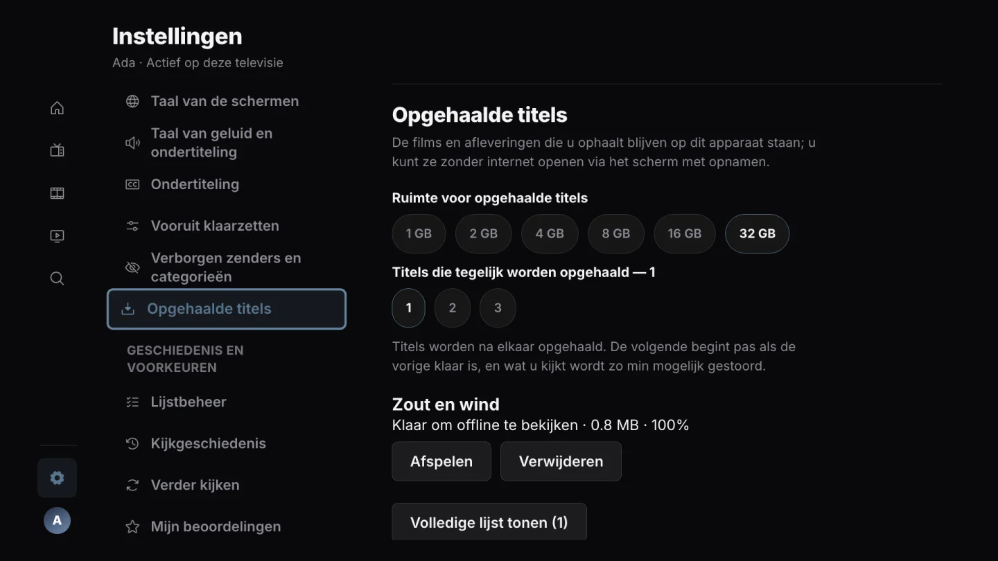 Offline kijken
