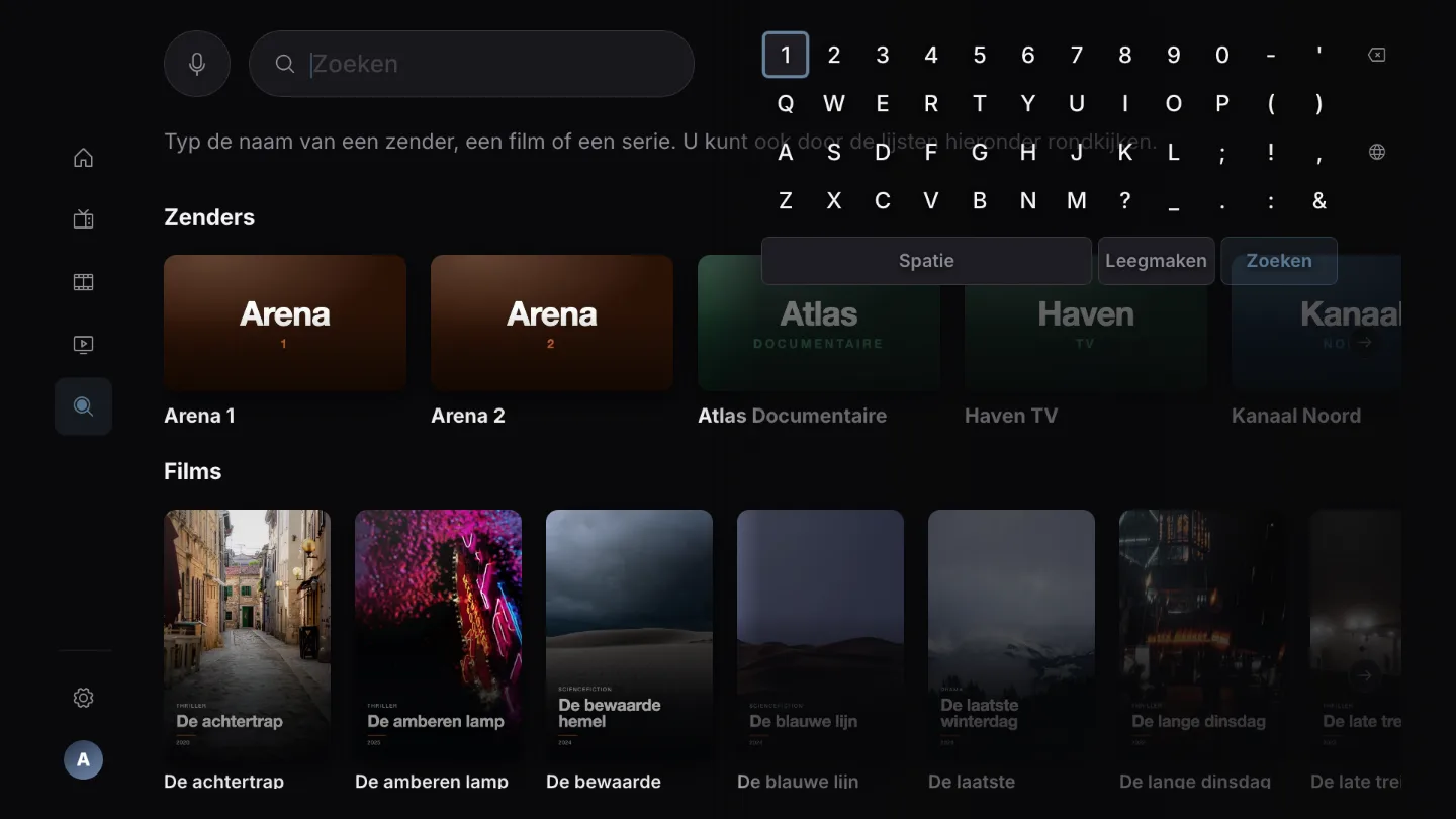 Zoeken, filteren en sorteren