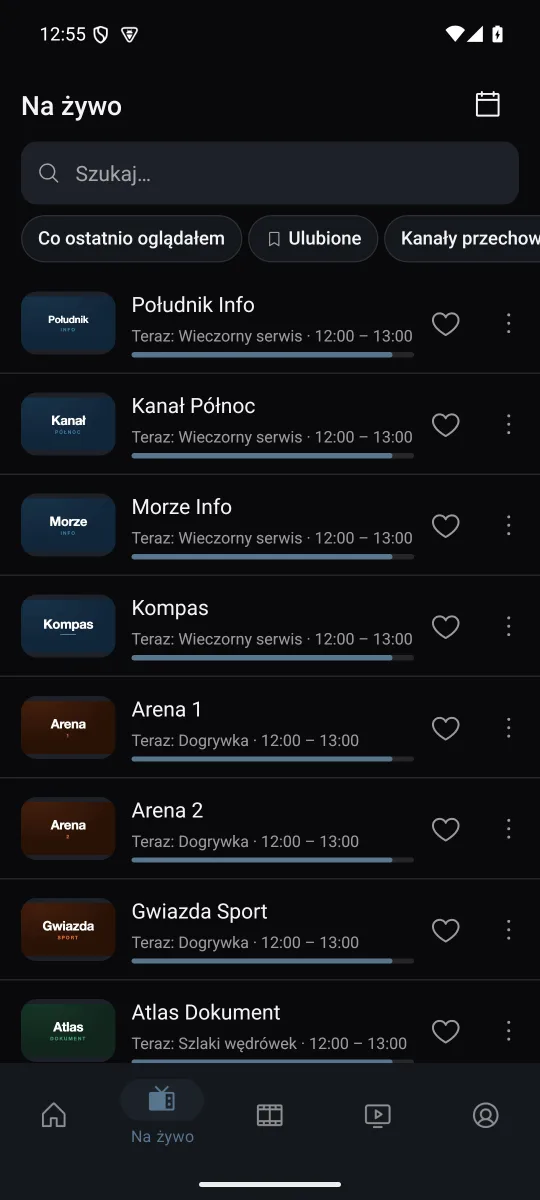 Telewizja na żywo