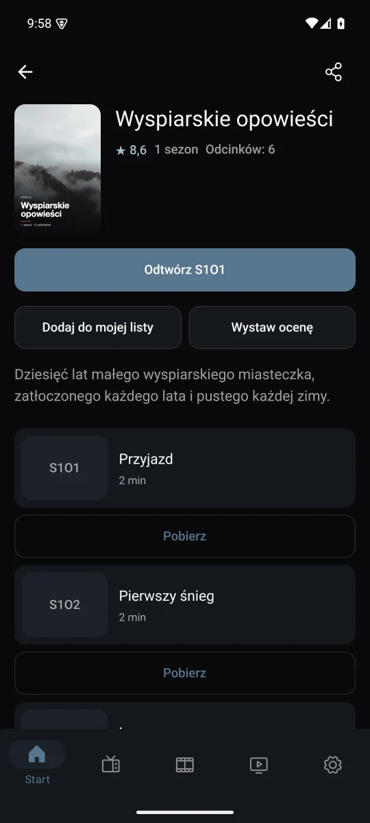 Seriale i Moja lista
