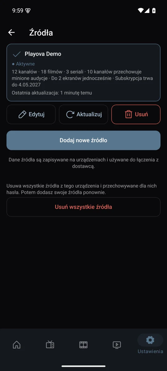 Wiele źródeł