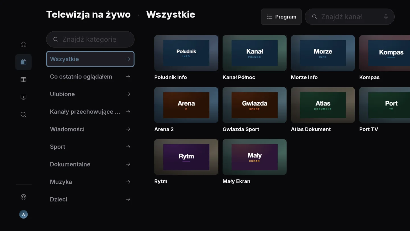 Telewizja na żywo