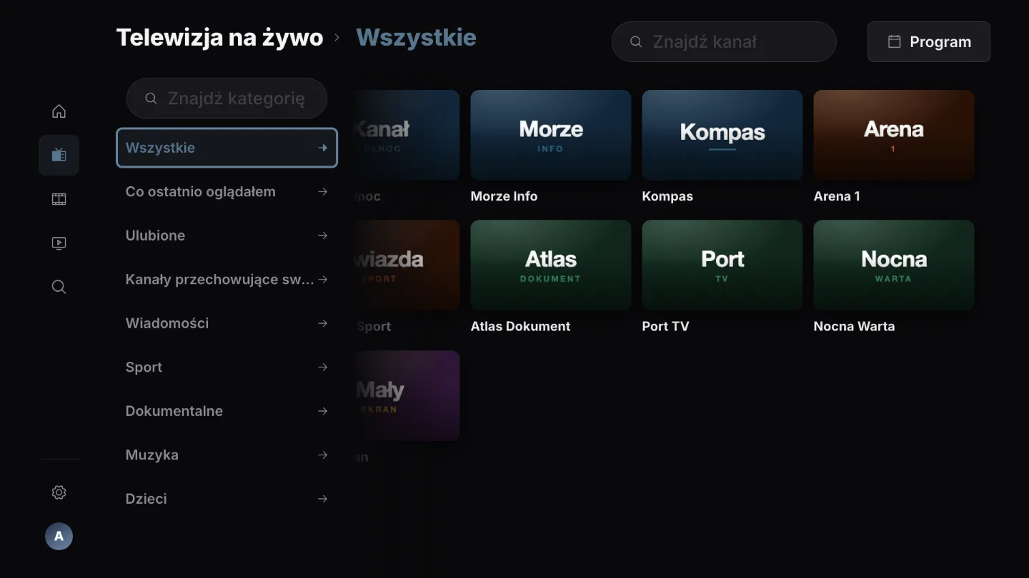 Telewizja na żywo