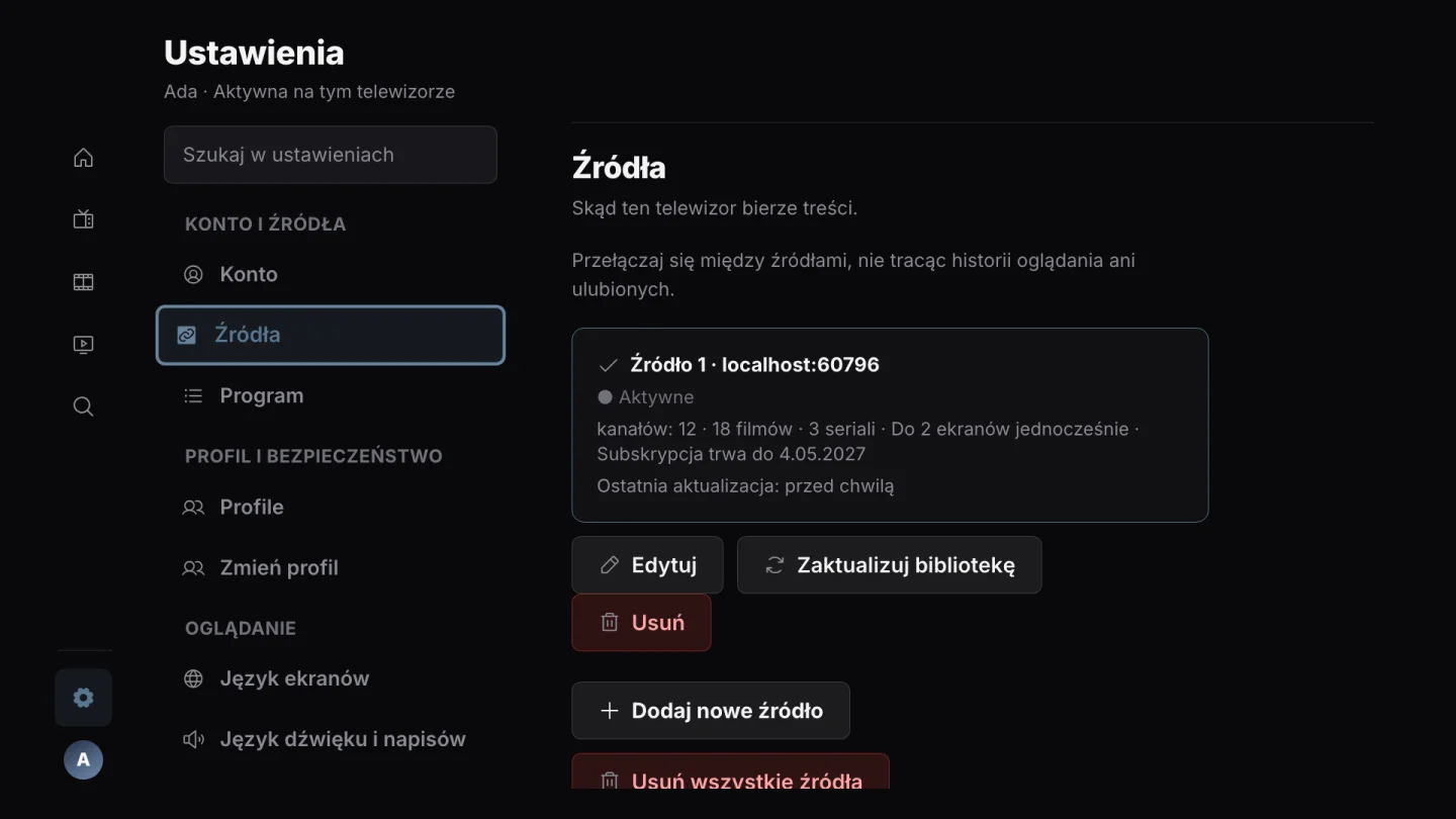 Wiele źródeł