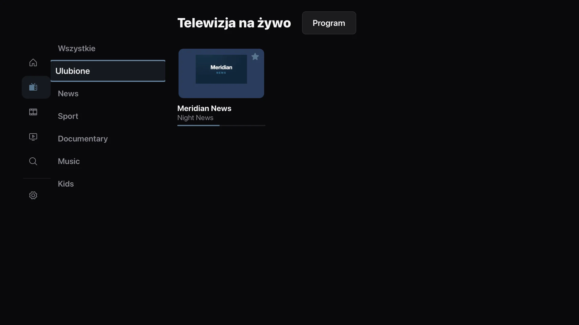 Ulubione kanały