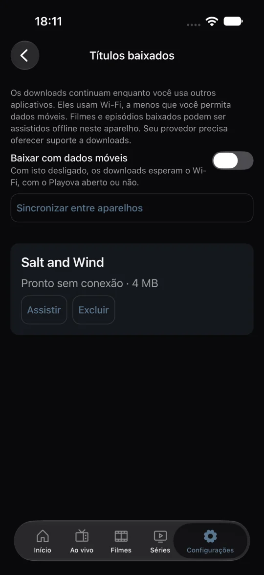 Assistir offline