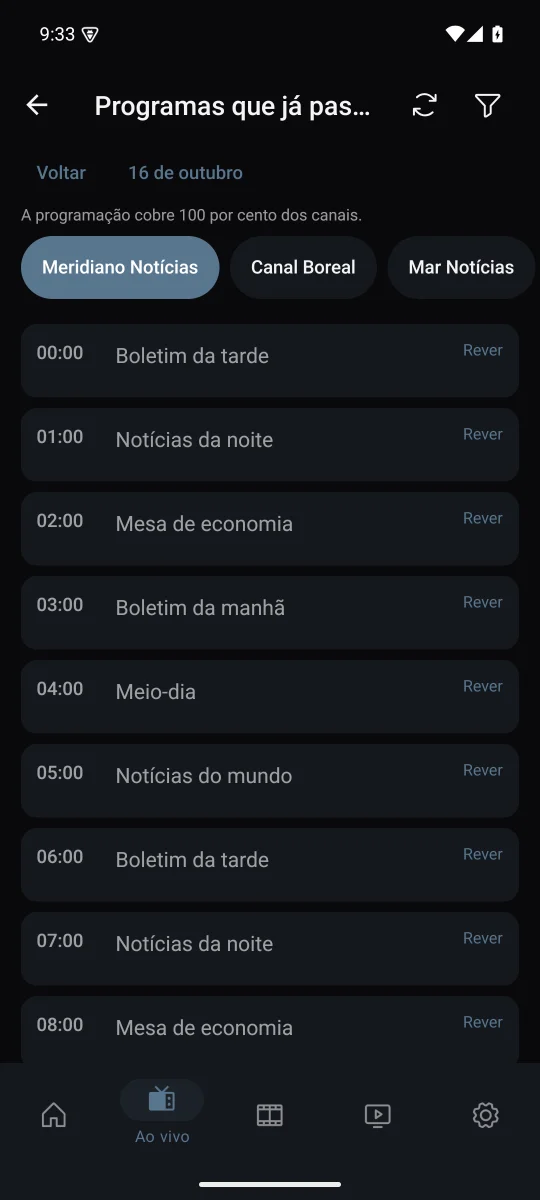 TV sob demanda