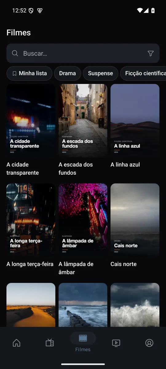 Filmes e séries