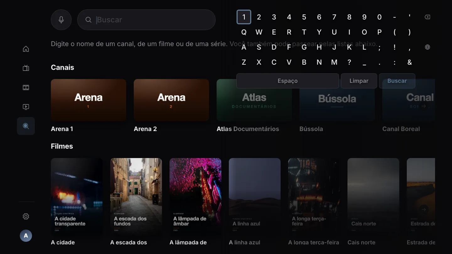 Buscar, filtrar e ordenar