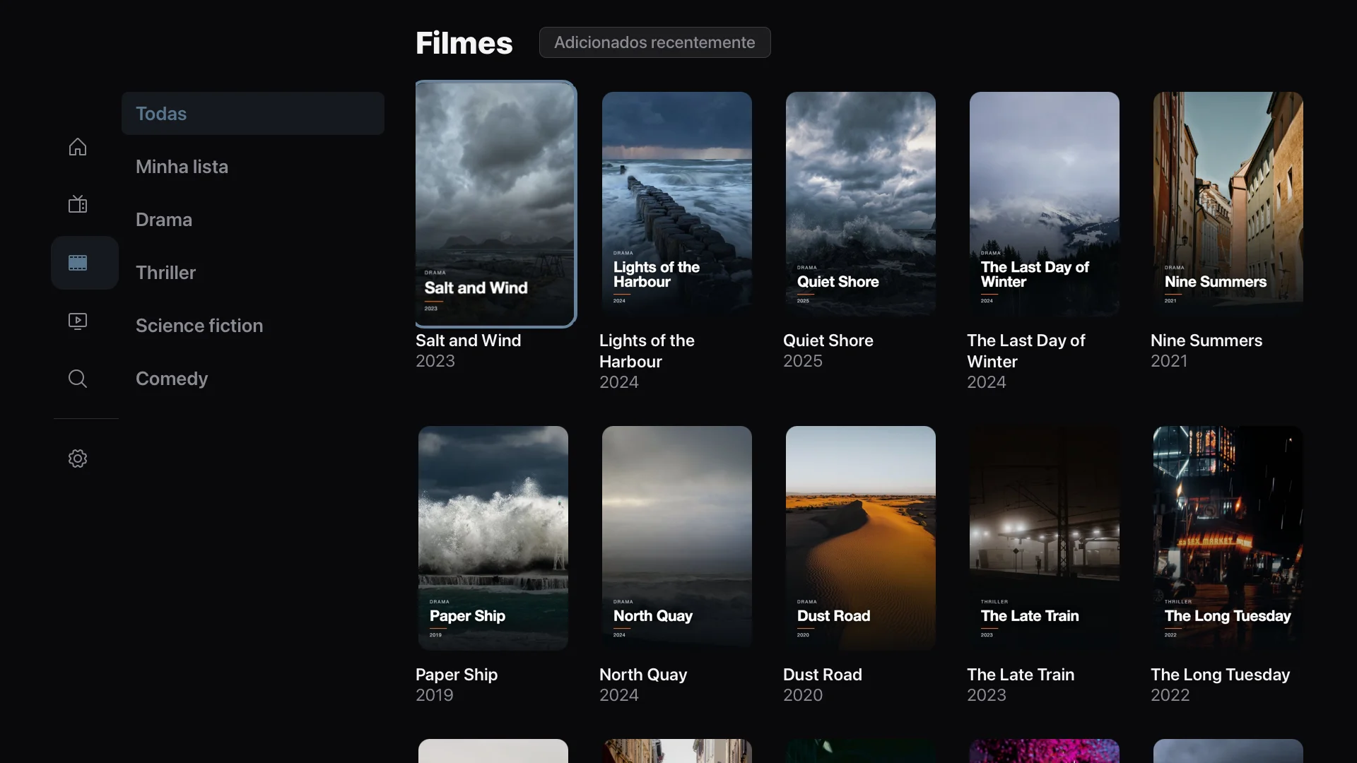 Filmes e séries