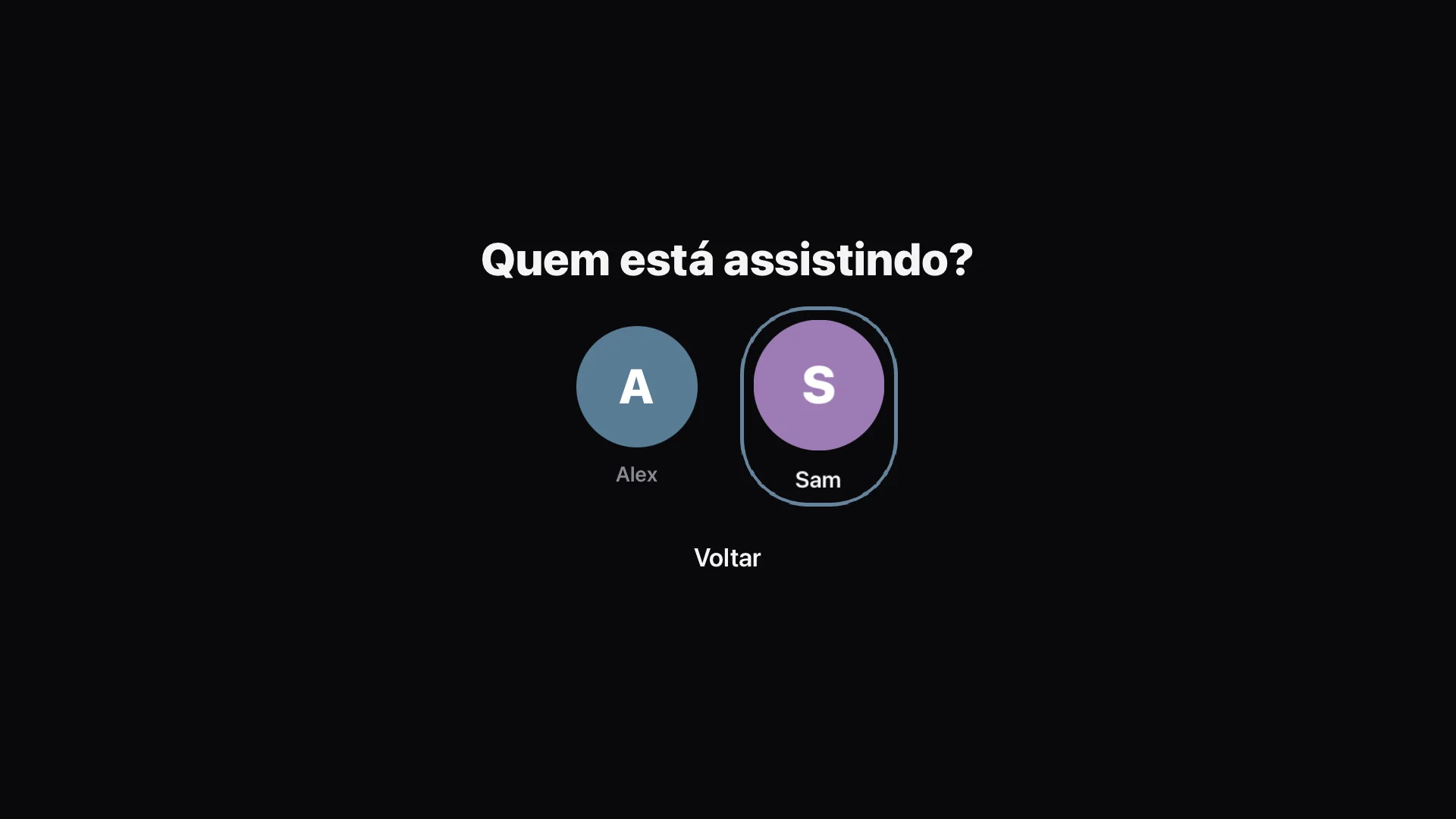 Perfis e PIN