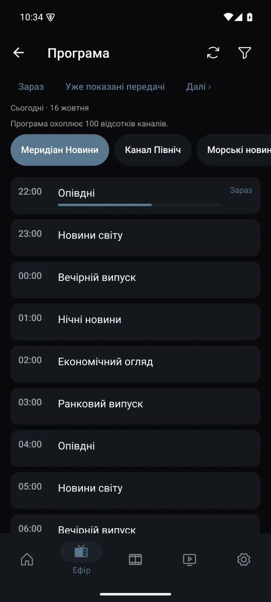 Телепрограма