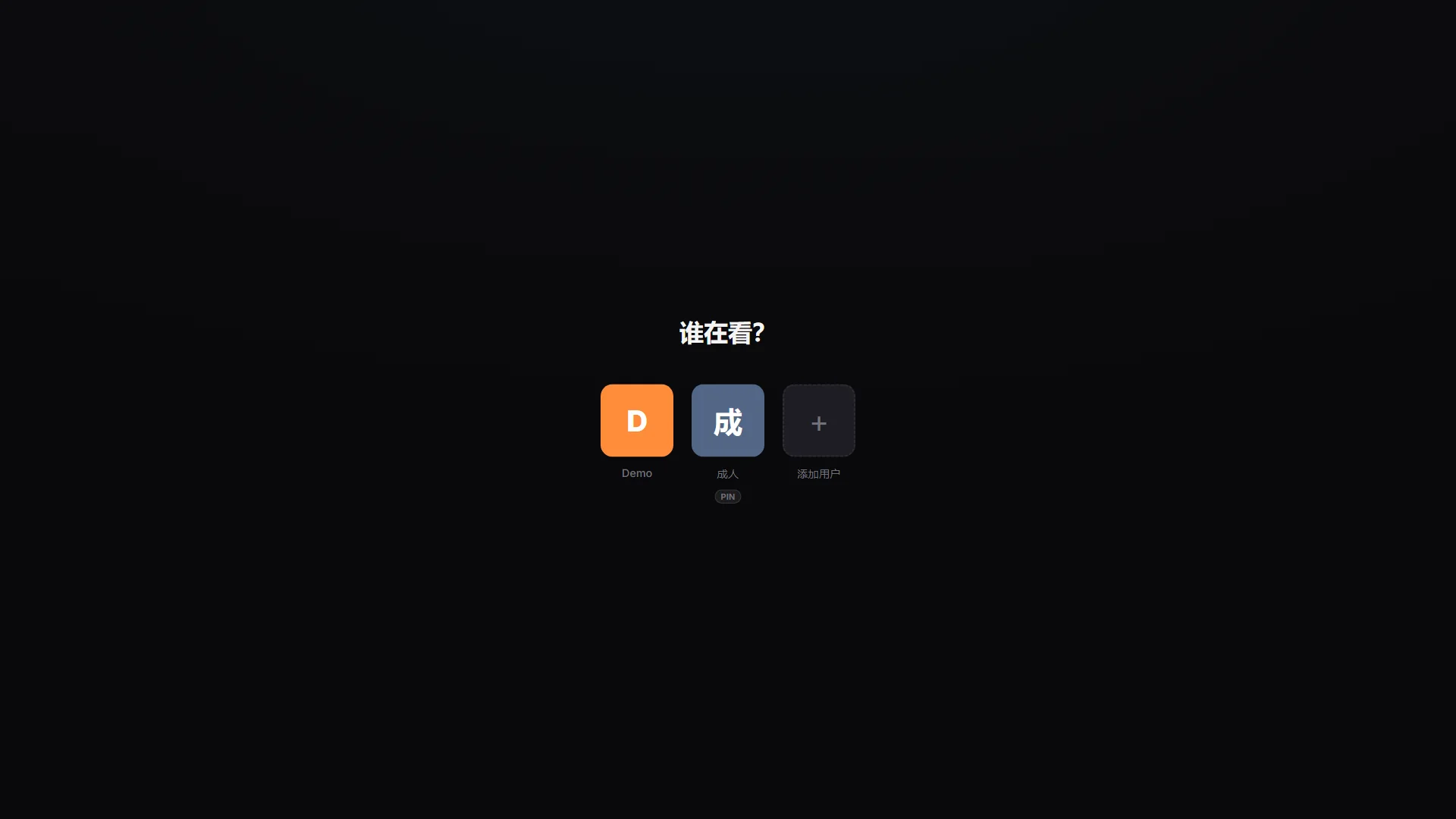 个人资料与 PIN